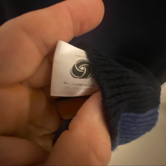 Glenmuir Sweater Quarter Zip Lambswool wool - Picture 4 of 5